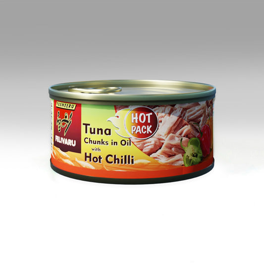 Chunks in Oil with Hot Chilli (180g)
